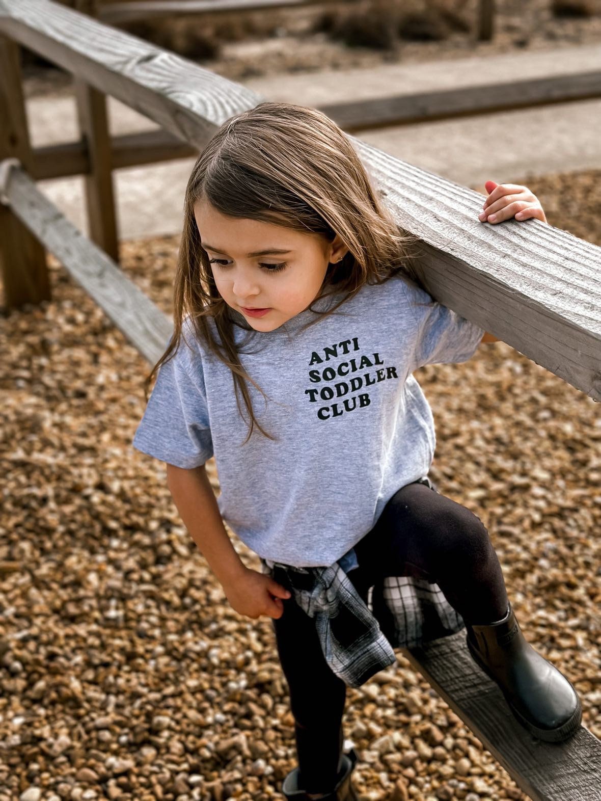Anti Social Toddler Club Summer Shirt for Kids Kids Clothes