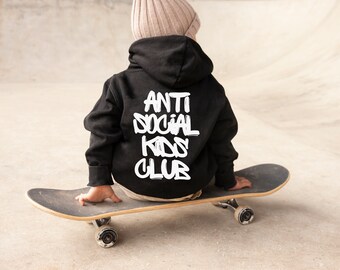 Anti Social Toddler Club, Cool hoodie for toddlers, Cool kids shirt, stray kids shirt, stray kids hoodie