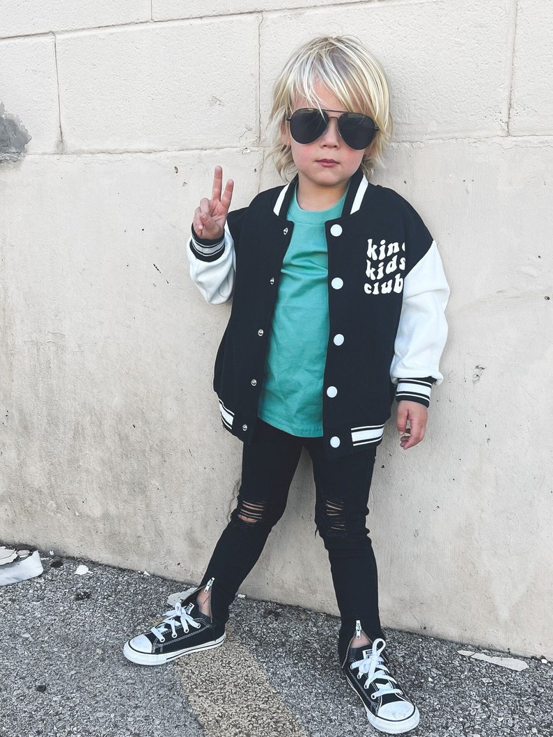Kind Kids Club, Kids Varsity Jacket, Kids Letterman Jacket, Cool Kids ...