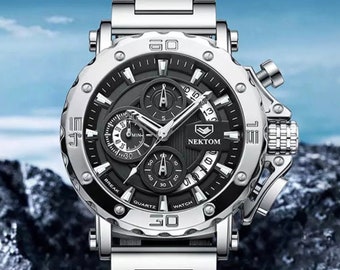 Big chunky mens watches sale