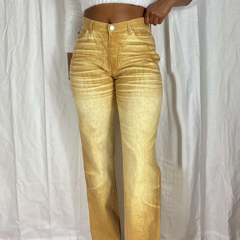 Vintage Roberto Cavalli high waisted jeans