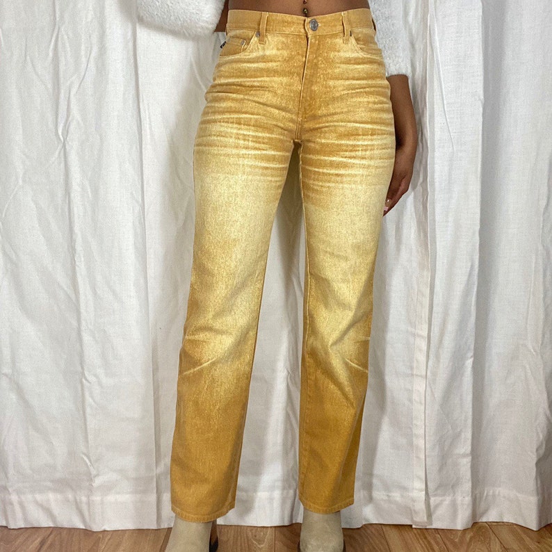 Vintage Roberto Cavalli high waisted jeans