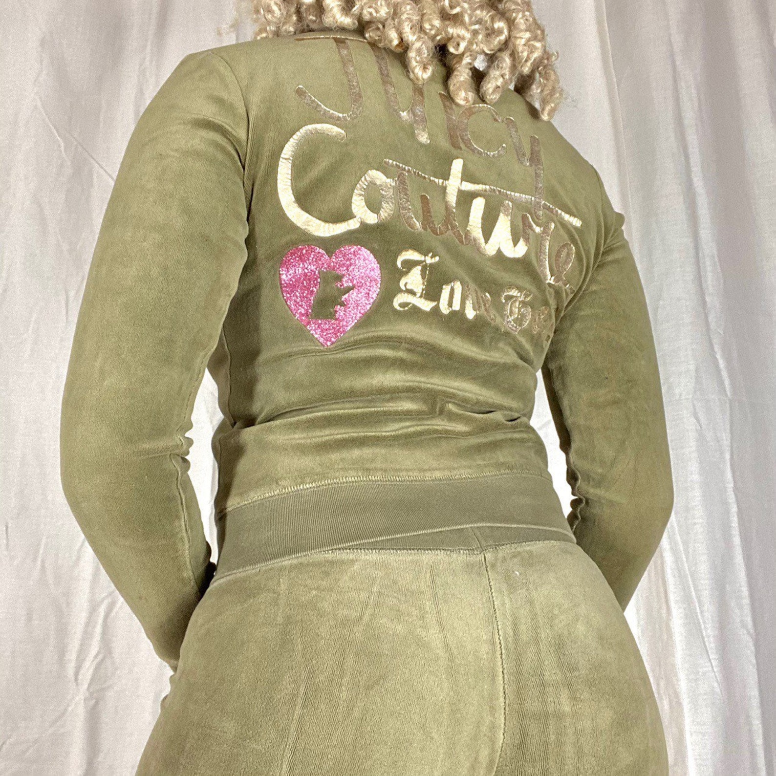 2000s Y2k green Juicy Couture tracksuit | Etsy