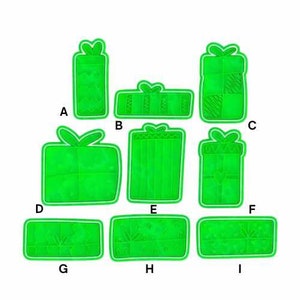 Christmas Present Cookie Cutter Stamp