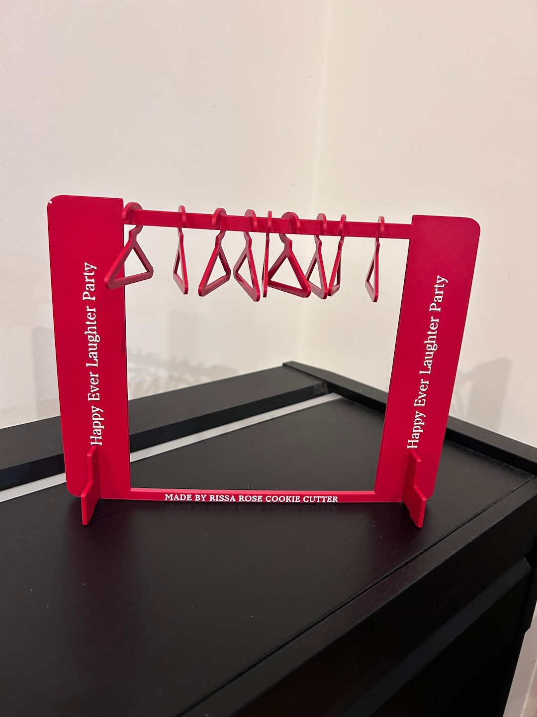 Mini Clothes Rack for Cookie Display Market Baby Shower Clothes Hangers ...