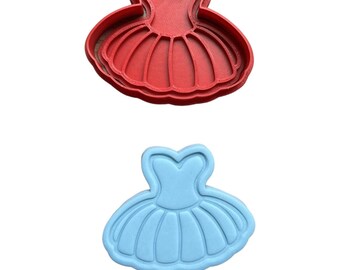 Ballett Ausstecher Stempel Ballerina Tutu Spitzen Schuhe Band
