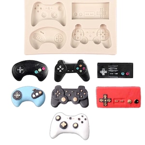 Video Game controllers Silicon Mould Playstation Remote Cake Fondant Sugarcraft Soap