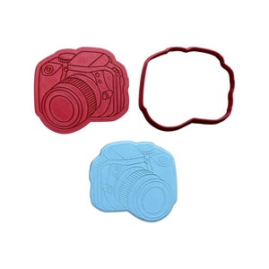 Camera DSLR Cookie Cutter debosser