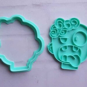 Halloween cookie cutter eyeball ice cream cute bow ghost zombie