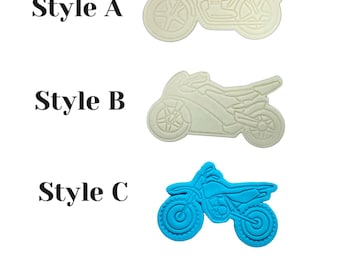 Stampo per biscotti moto Classic Race Dirt bike MotoGP Sport Bike Cruiser Off-Road