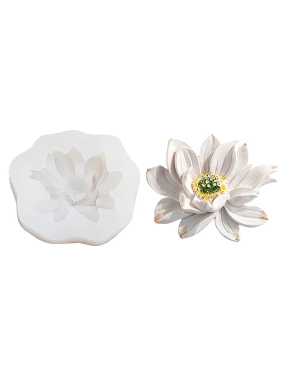 Stampo in silicone fiore di loto in stile cinese