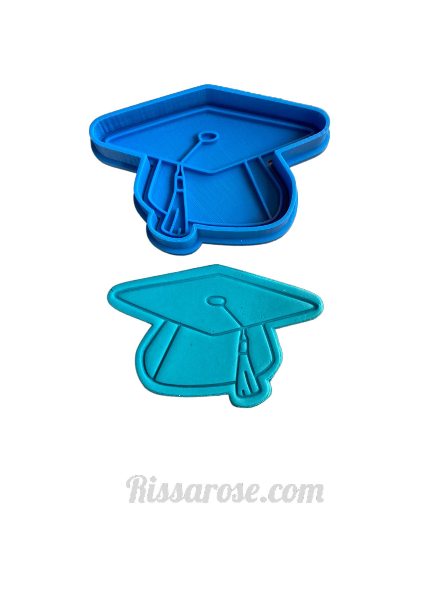 Graduation Cap Hat Scroll Diploma Cookie Cutter Cupcake Fondant Stamp ...