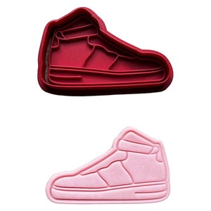 Scarpa da basket Cookie Cutter Stamp Sneaker sportiva mini cupcake topper