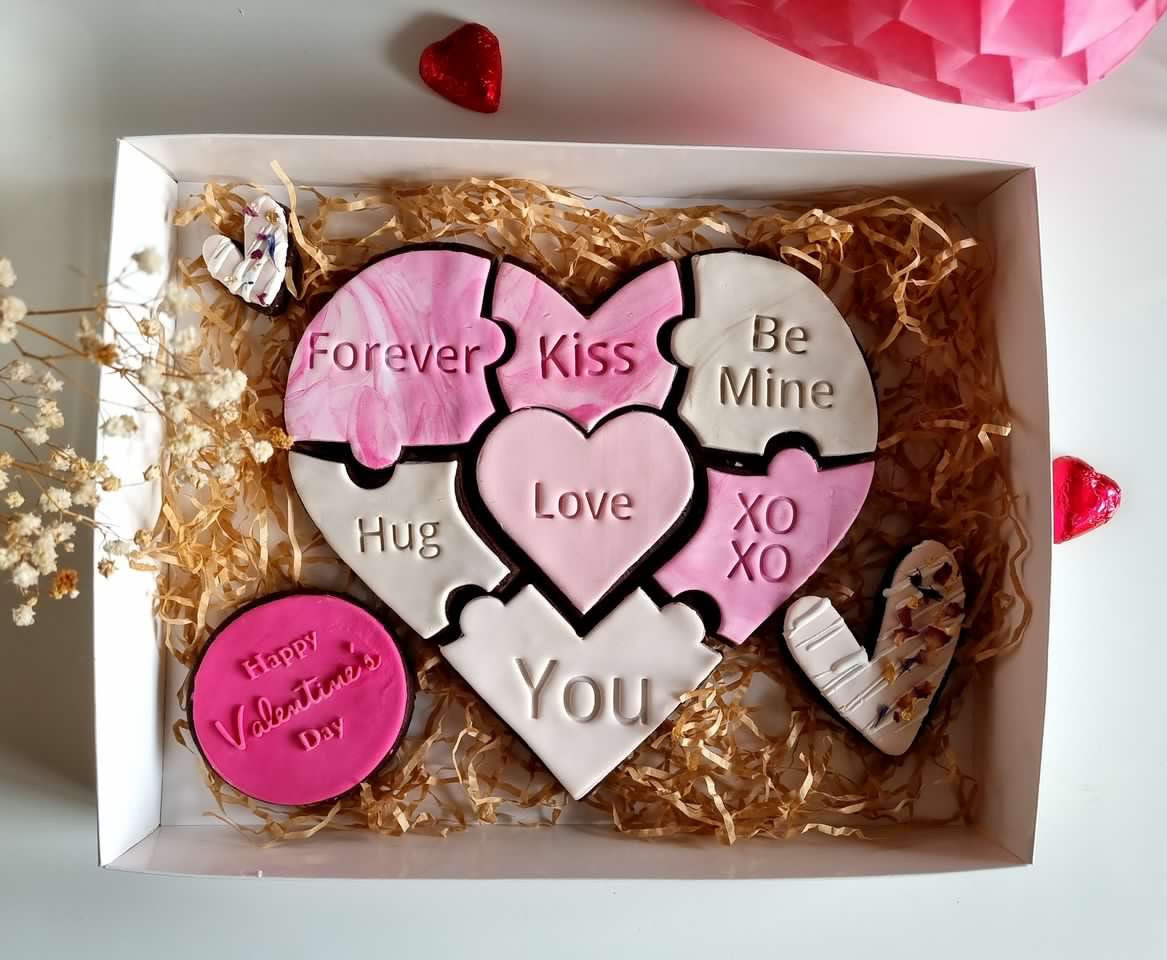  10Pcs Valentine's Day Cookie Cutters Conversation