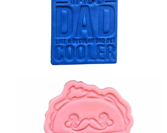 Taco Dad Cookie Cutter Cooler Dad Father's Day