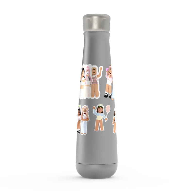Girl Roblox Water Bottles Girl Roblox Birthday Party Gift Etsy - background rgb roblox