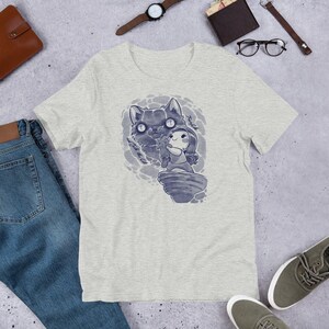 Tracey Cola and Jack the Cat on Pride Rock Unisex T-shirt