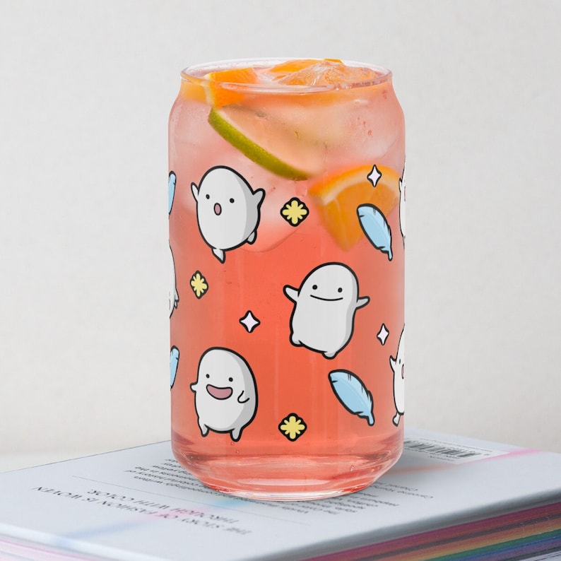 Warawara Spirit Glass inspired by The Boy and the Heron Studio Ghibli Anime