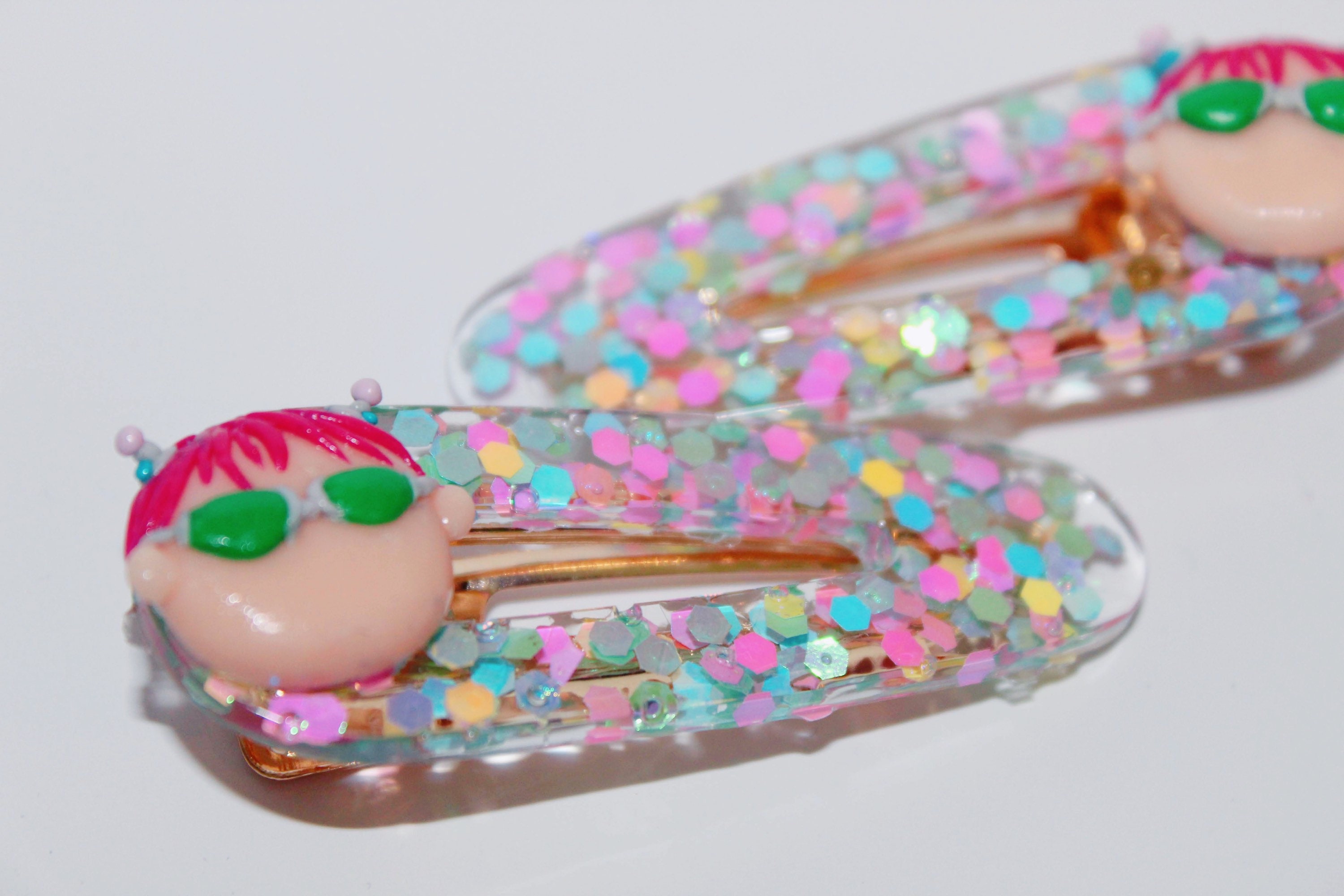 Saiki K Resin Hair Clips the Disastrous Life of Saiki K. Etsy
