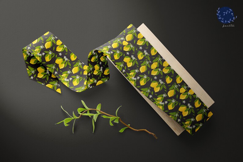 Seamless Pattern Citrus Background Printable Scrapbook Paper Pack Lemon Digital Papers Fruit Set Wrapping