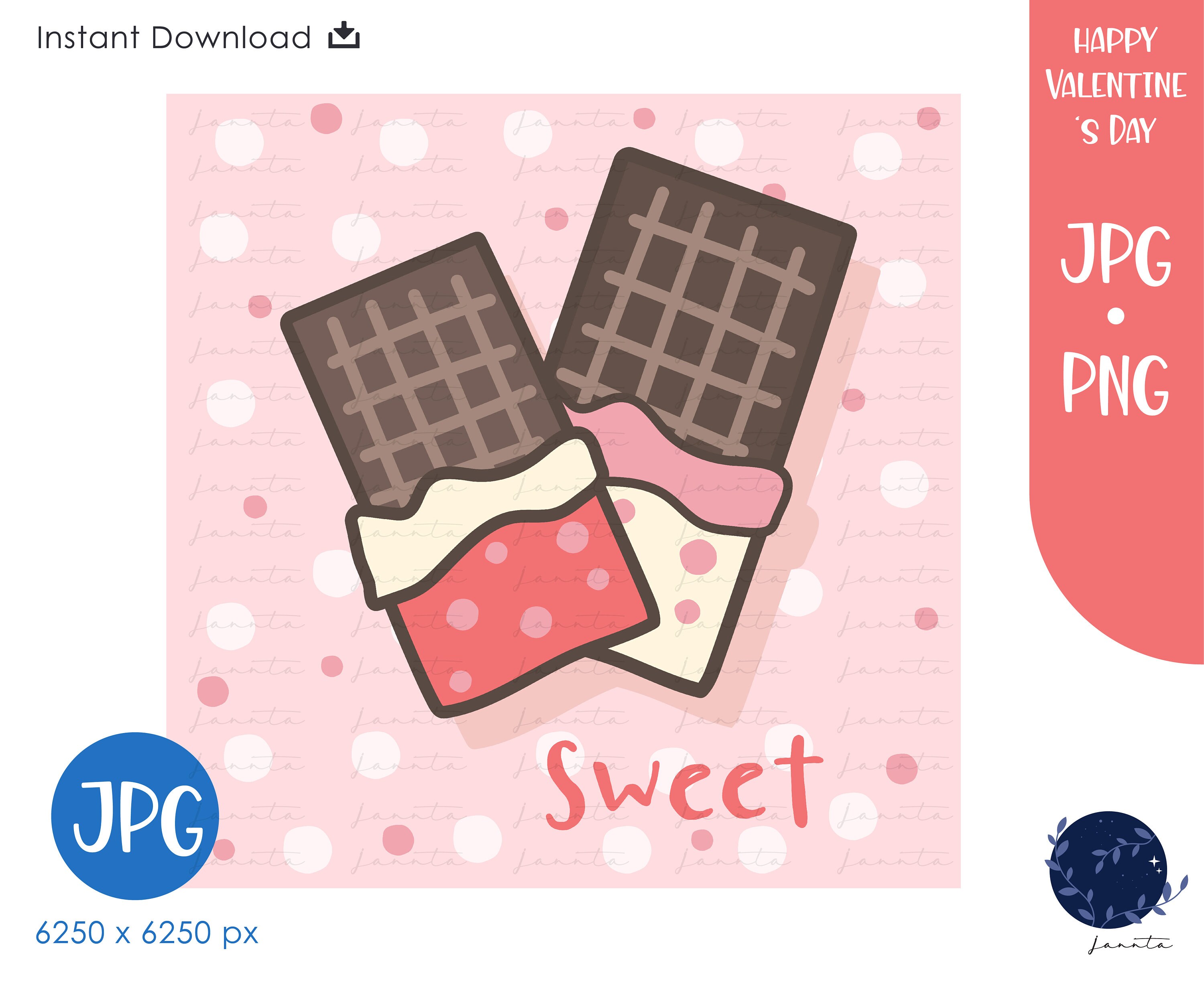 valentine-chocolate-bar-digital-clip-art-png-etsy