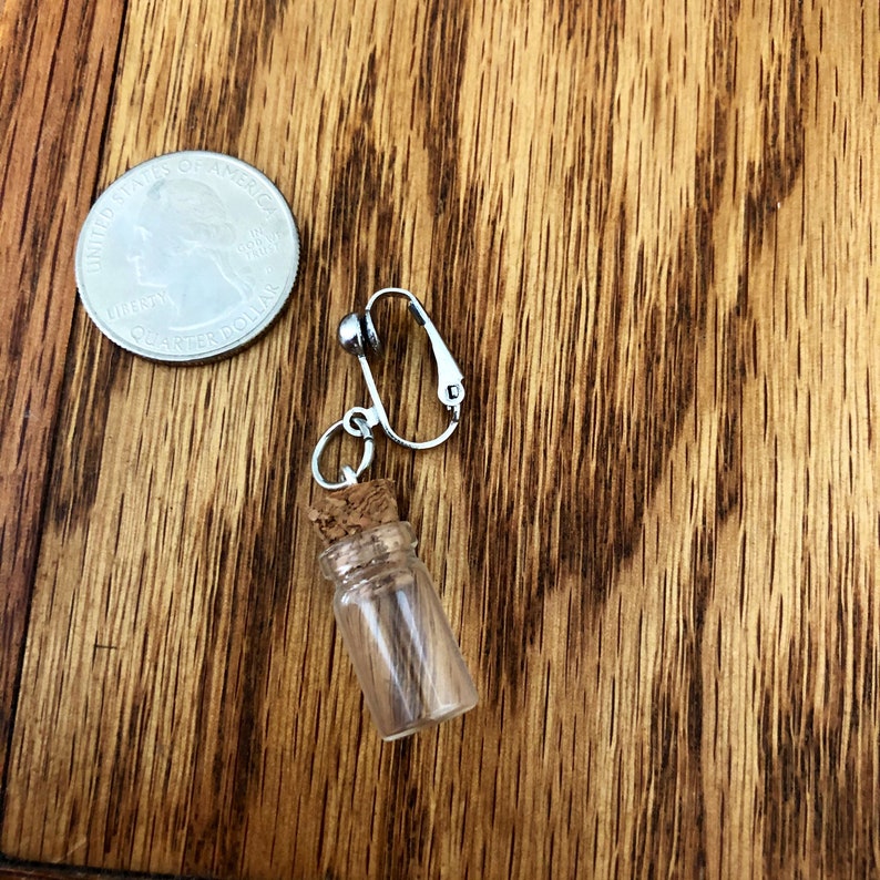 Floral Apple Jar Earring