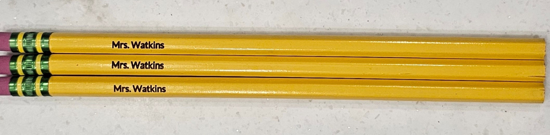 Personalized Laser Engraved Pencils, Back to School Gifts - Etsy