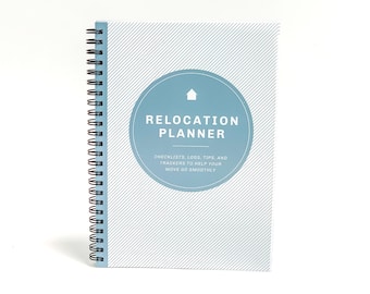 Relocation Planner, Moving Planner, Physical Relocation Planner, Physical Moving Planner, Physical Planner, Relocation Planning Kit