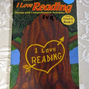 A Homework Booklet I Love Reading Stories with Comprehension Activities Levels 4 and 5 Reading Comprehension Level 6 Pre-owned Unused