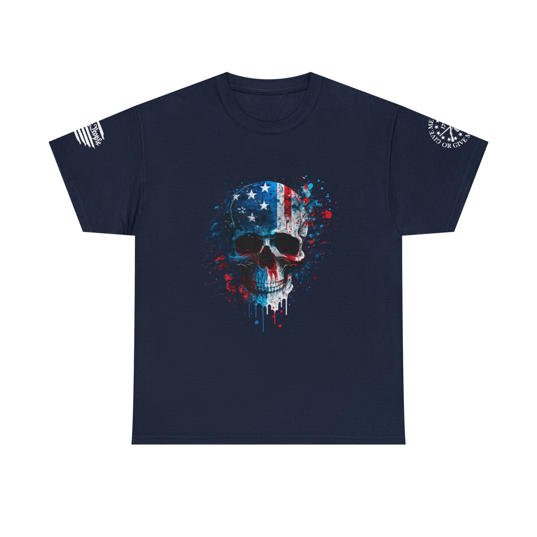 Give Me Liberty or Give Me Death Tshirt Grunt Style Patriot - Etsy