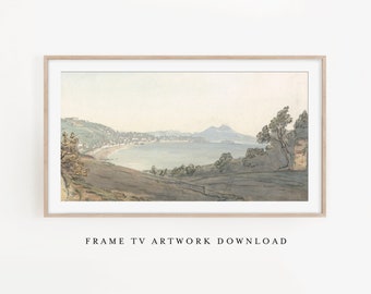 TARN • Samsung Frame TV Artwork, Landscape Art Print, Digital Art, Frame tv, Vintage landscape painting