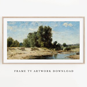 GULCH • Samsung Frame TV Artwork, Landscape Art Print, Digital Art, Frame tv, Vintage landscape painting