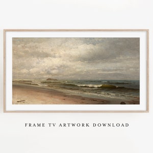 GLOUCESTER • Samsung Frame TV Artwork, Landscape Art Print, Digital Art, Frame tv, Vintage landscape painting
