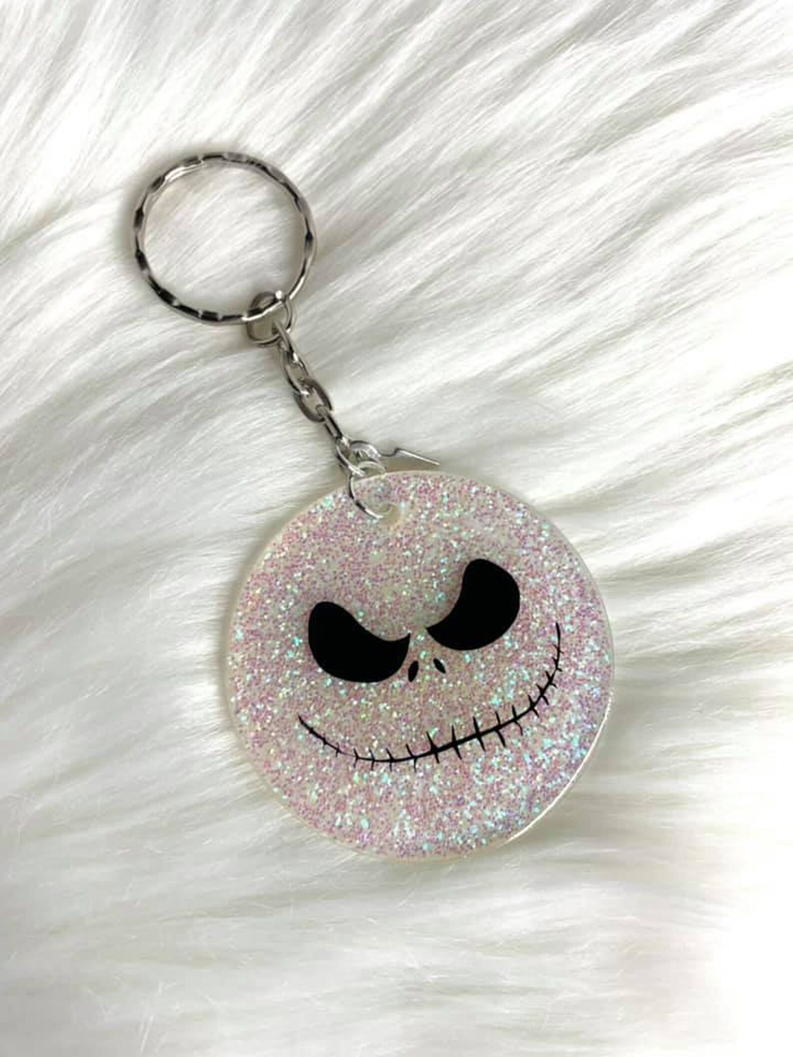 Jack Skellington Acrylic Keychain Etsy