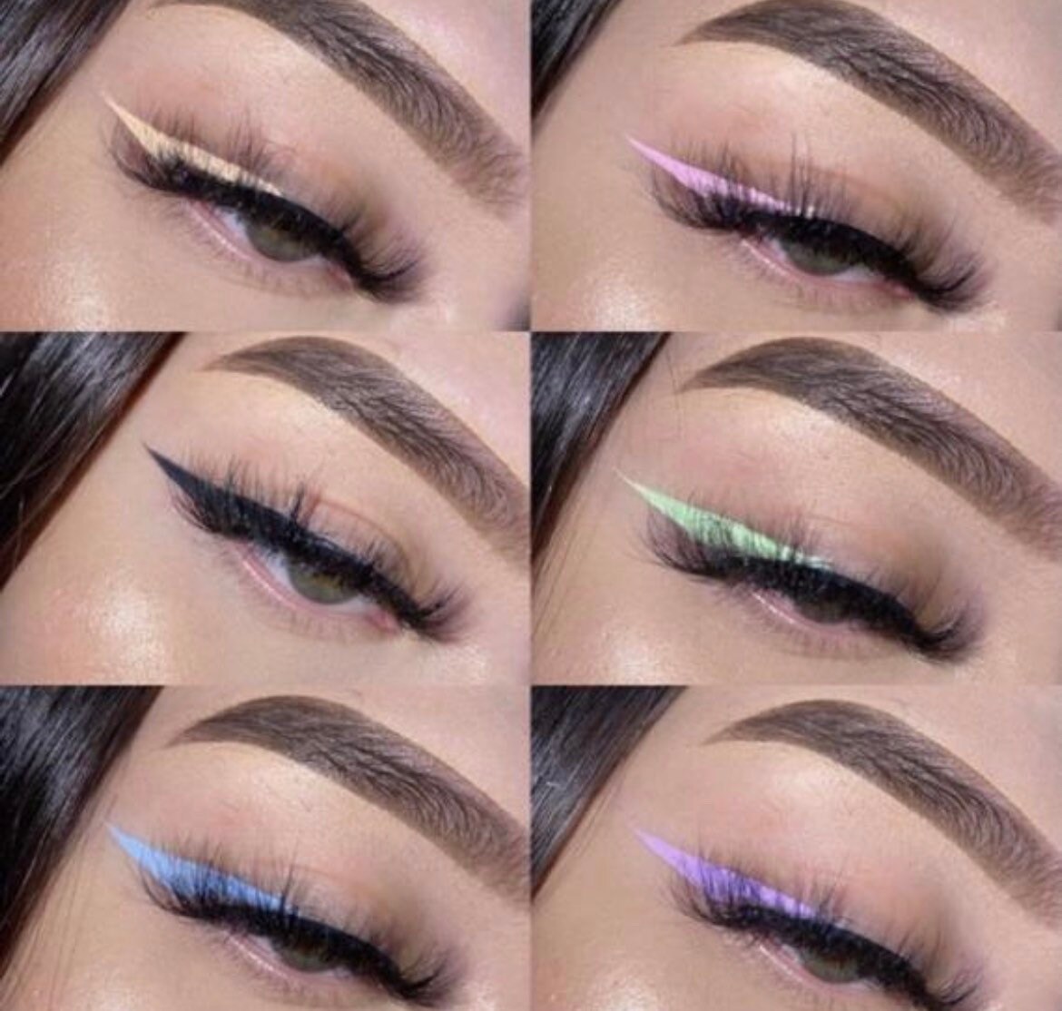 Pastel Eyeliners Neon Eyeliners Water Activated Liners Etsy