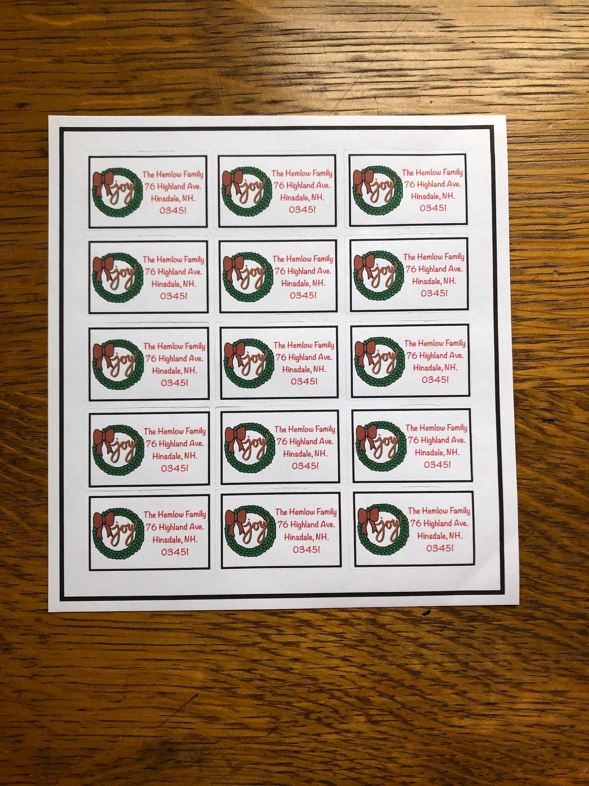 Custom Return Label - Etsy