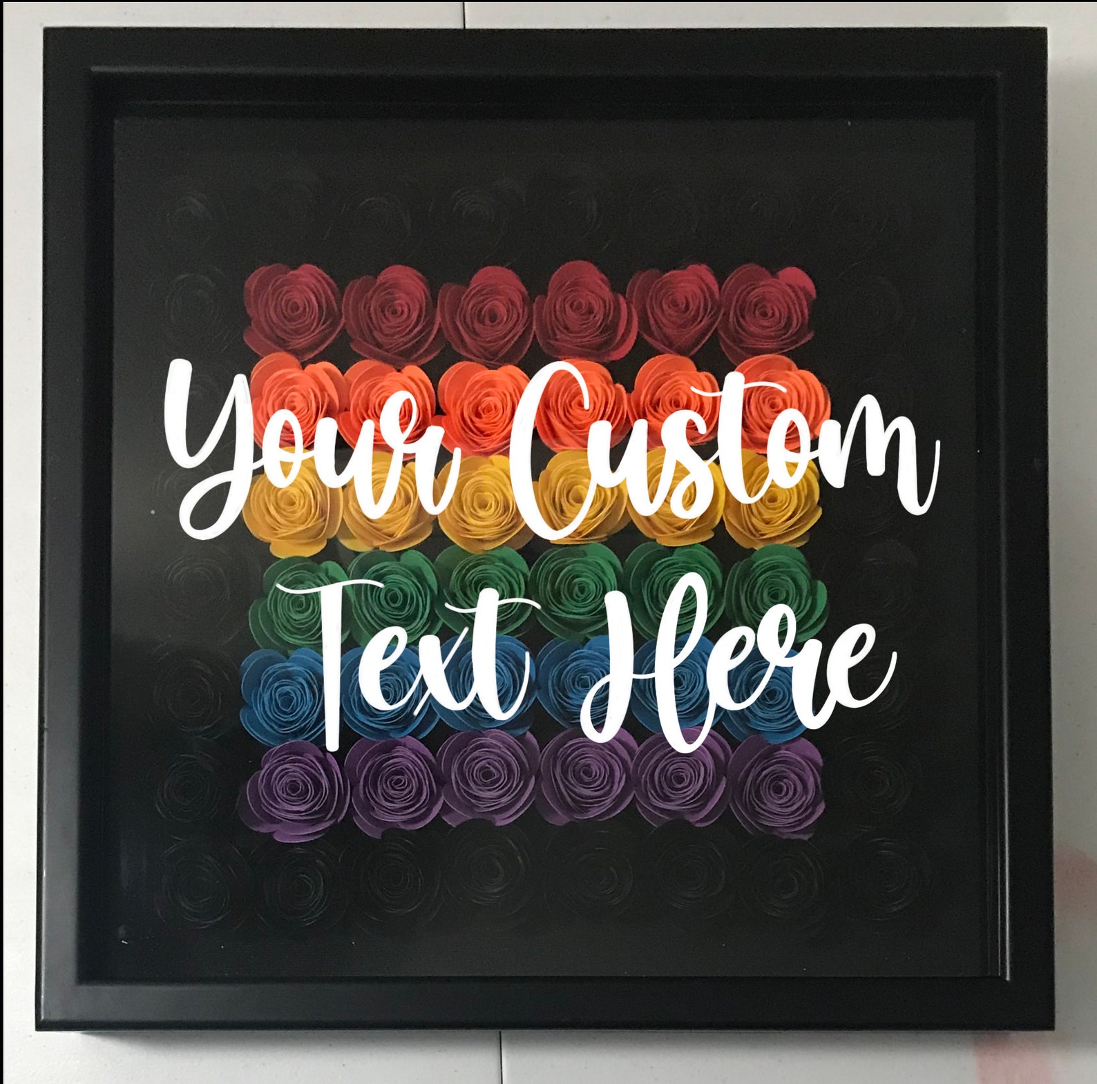 Custom Pride Flag Flower Box Etsy