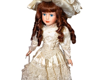 1990's Collectible Porcelain Doll