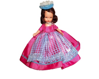 1940's Nancy Ann Storybook Doll #176 Nellie Bird. Nursery Rhyme Series
