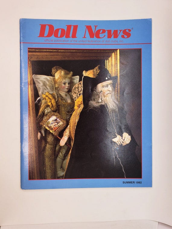Doll News Magazine. Summer 1992. Etsy