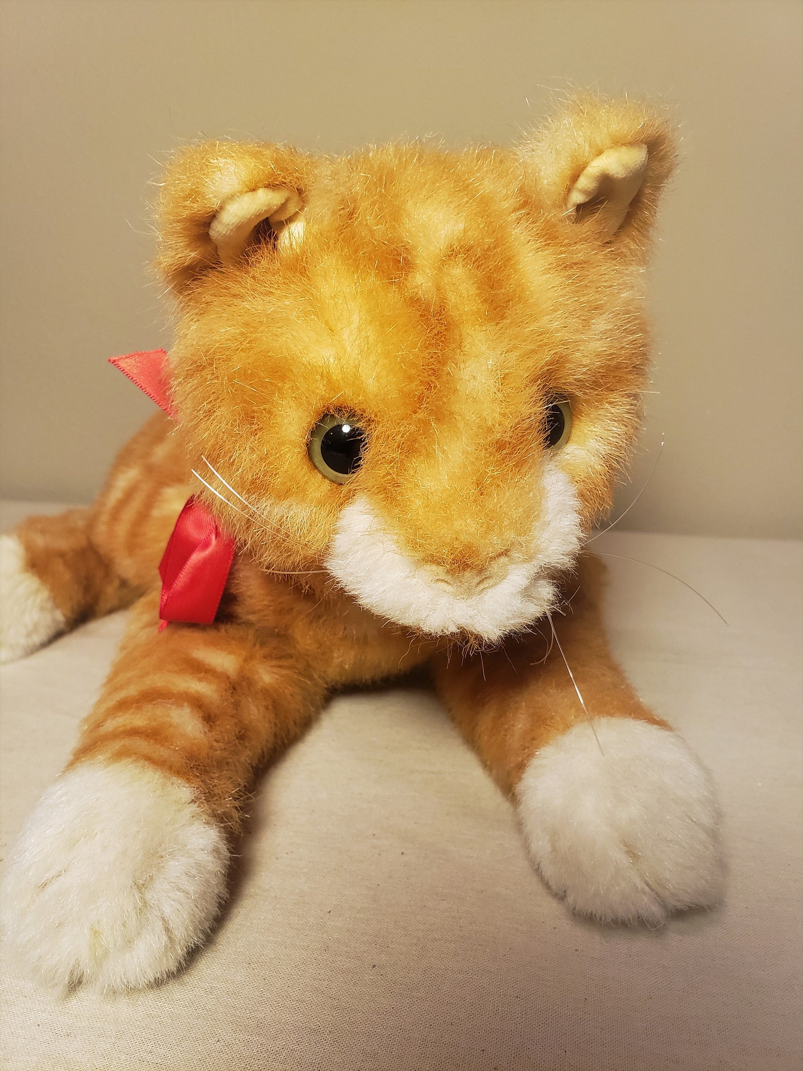 1985 Gund Collectors Classic Plush Orange Cat. Stuffed Animal Etsy