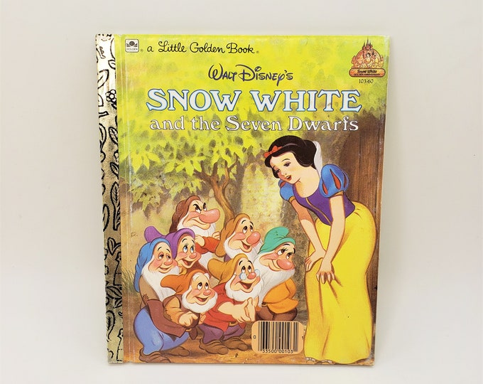 1984 Walt Disney's Snow White and the Seven Dwarfs Book. A Little ...