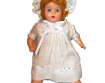 1930's Unmarked Composition Baby Doll. Collectible Doll