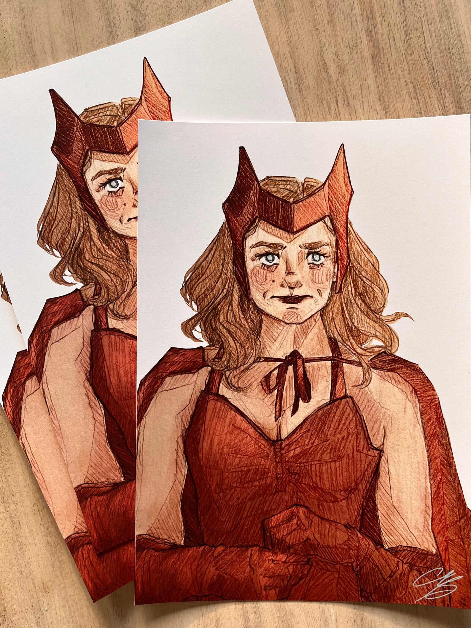 Wanda Maximoff sokovian Fortune Teller Etsy UK