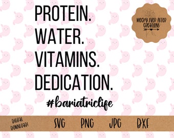 Citation de vie bariatrique, fichier de coupe de pontage gastrique, inspiration de chirurgie de perte de poids, téléchargement numérique de manchon gastrique, svg de vie bariatrique