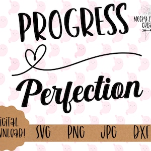 Progress Over Perfection Download, Gastric Bypass T-shirt cut file, Gastric Sleeve SVG, Weight loss Surgery Digital Download, VSG, RNY