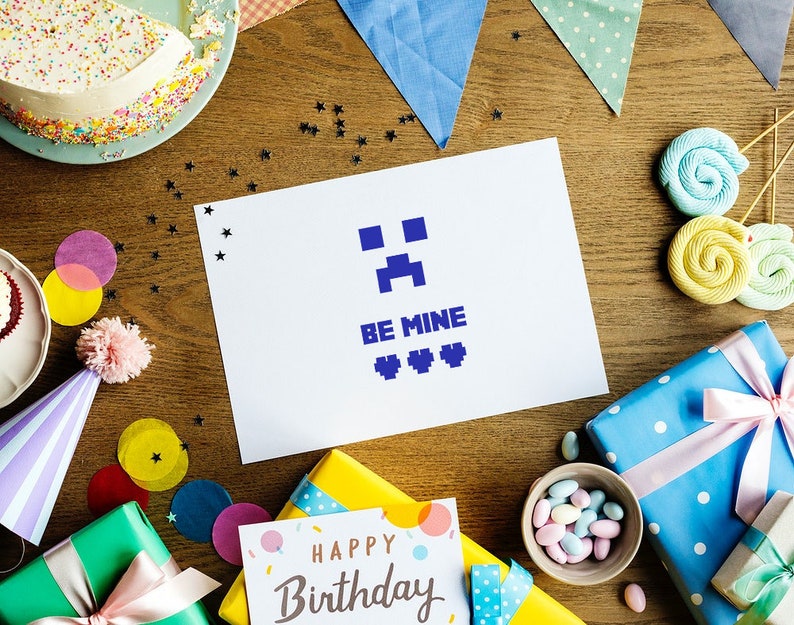 Download Minecraft svgMinecraft svg birthdayMinecraft creeper | Etsy