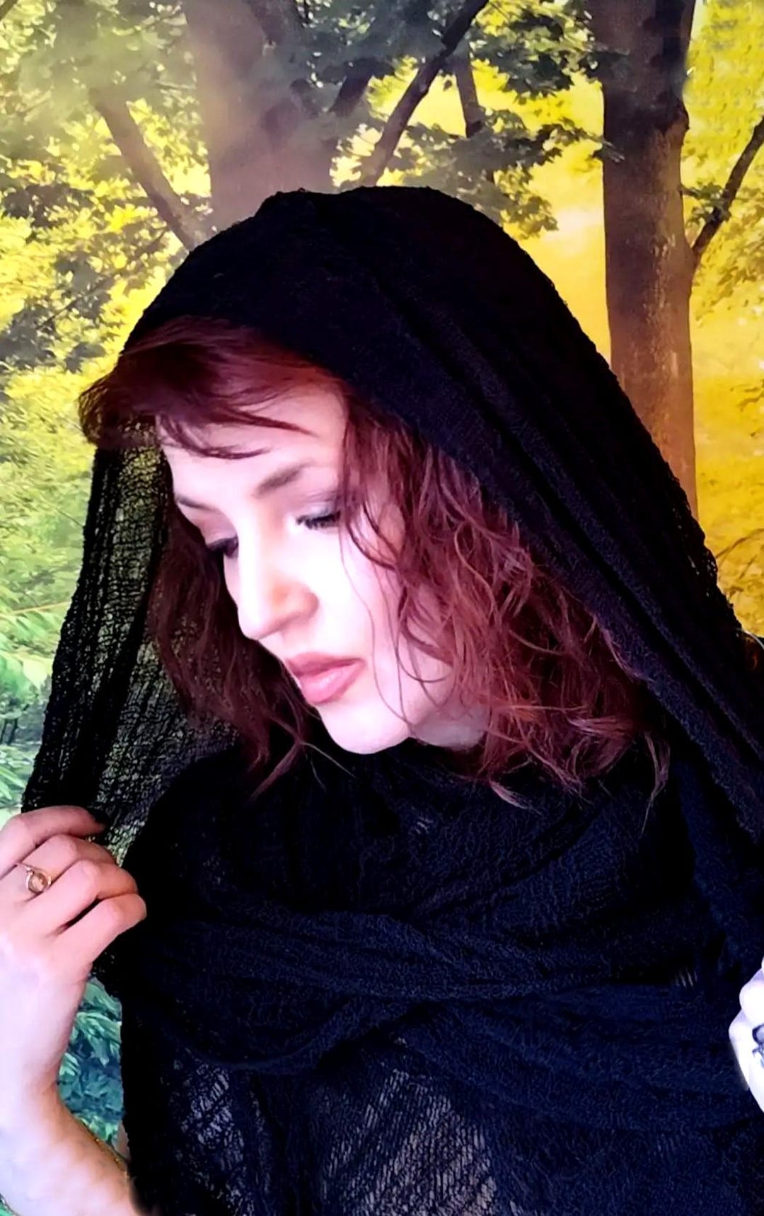 Hand Shredded Infinity Scarf, Fantasy Scarf, Unisex Shredded Burning ...