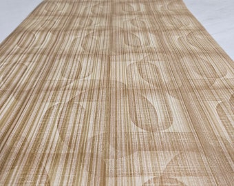 1970s Vintage Wallpaper Geometric Golden Tones