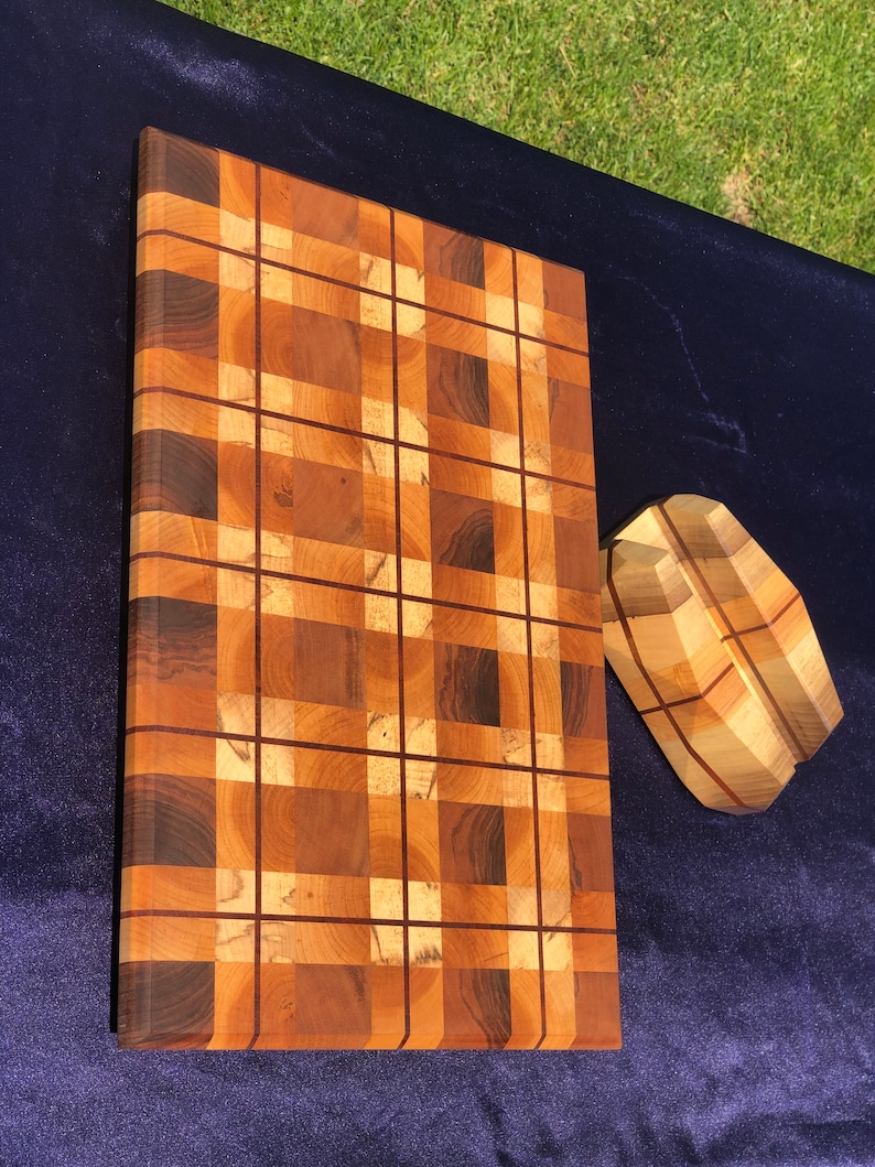 LUXURY End Grain Cutting Board Etsy